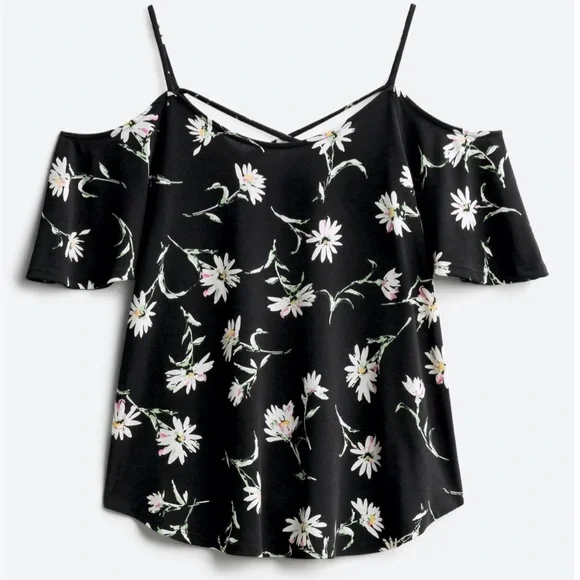 Kaileigh Tops Kaileigh Valette Back Detail Cold Shoulder Knit Top Poshmark